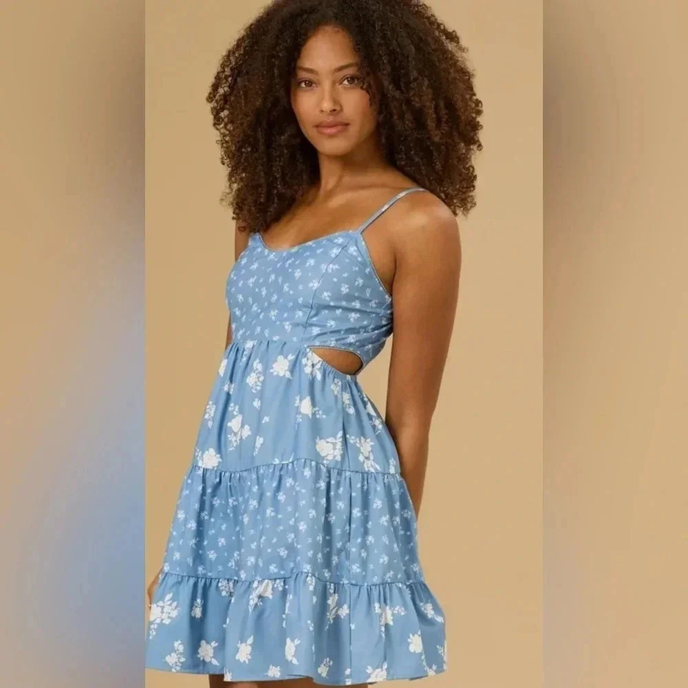 Altar'd State Francesca Floral Mini Dress - Picture 3 of 6
